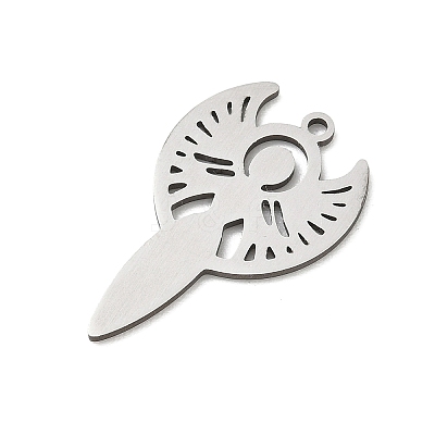 201 Stainless Steel Pendants SA-CBA6FBD-18P-1