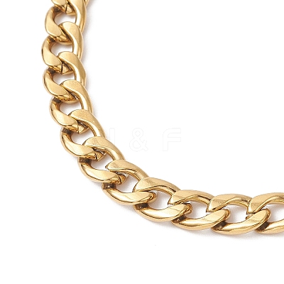 304 Stainless Steel Cuban Link Chain Bag Extender Chains FIND-JF00157-03-1