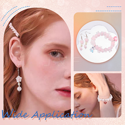189Pcs 10 Style Transparent Acrylic Beads TACR-PH0001-34-1