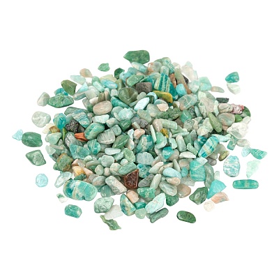 Natural Amazonite Chip Beads G-FS0001-16-1