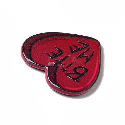 Double-sided Printed  Acrylic Pendants MACR-M022-03D-1