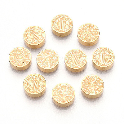 PVD Vacuum Plating 304 Stainless Steel Beads X-STAS-S079-169A-G-1
