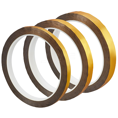 3 Rolls 3 Styles PET Decorative Adhesive Tapes AJEW-CP0009-14A-1