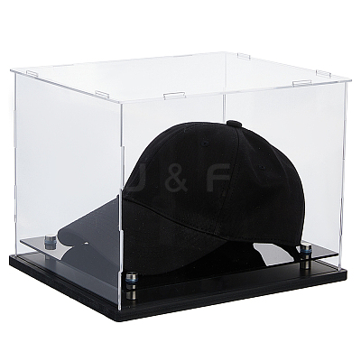 Rectangle Transparent Acrylic Toys Action Figures Display Boxes ODIS-WH0038-220A-1