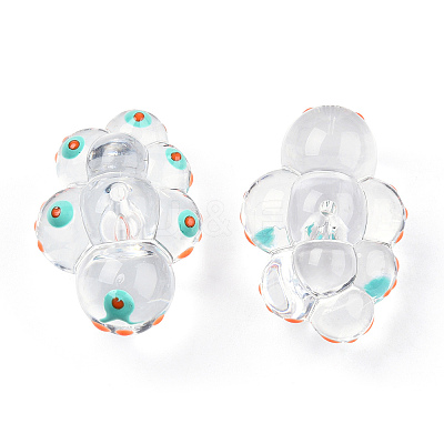 Transparent Acrylic Beads ACRC-T012-01-A01-1