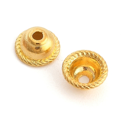 Tibetan Style Alloy Bead Caps LS-K090A011-1