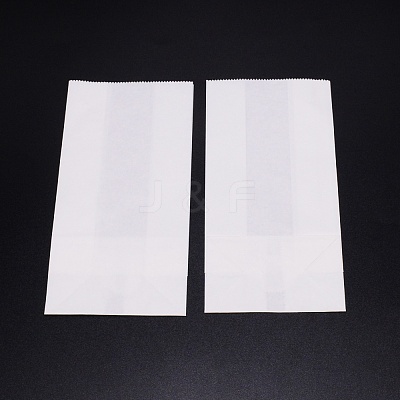 Rectangle Blank Greaseproof Wrapping Paper Baking Bags CARB-WH0014-01-1