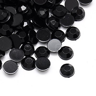 Imitation Taiwan Acrylic Rhinestone Cabochons GACR-A002-4mm-18-1