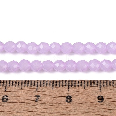 Imitation Jade Glass Beads Strands X-GLAA-T028-4mm-11D-1