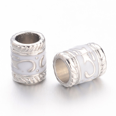 Enamel Alloy European Beads LS-EA8640-4-1