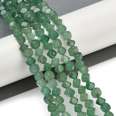 Natural Green Aventurine Beads Strands G-A257-A09-01-1