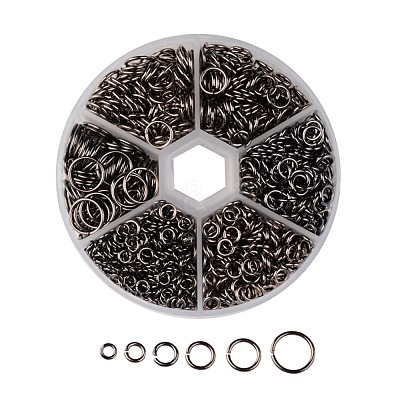 1 Box of Iron Open Jump Rings IFIN-MSMC010-04B-1