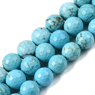 Natural Magnesite Beads Strands G-P598-E-10mm-05-1