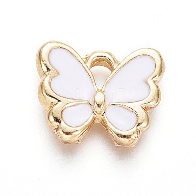 Light Gold Plated Alloy Charms ENAM-L029-06E-1