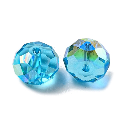 Electroplate Glass Beads EGLA-Z004-01B-13-1