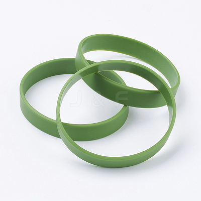 Silicone Wristbands Bracelets BJEW-J176-A-05-1