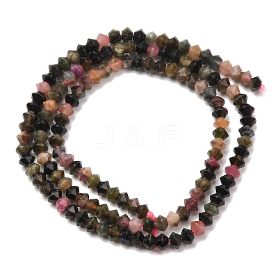 Natural Multicolor Tourmaline Beads Strands G-D110-C02-01-1