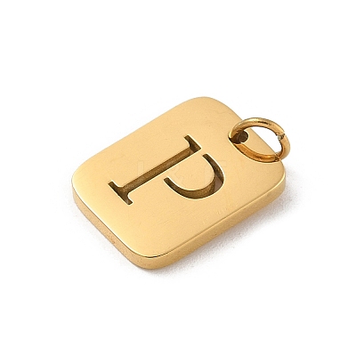 304 Stainless Steel Charms STAS-R001-01G-P-1