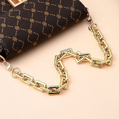 CCB Plastic Rectangle Link Chain Bag Handles AC-CJ61D7-G-1