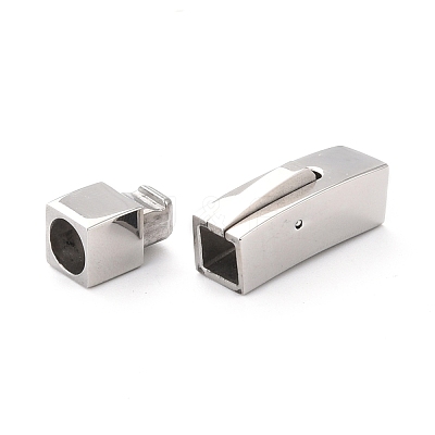 304 Stainless Steel Bayonet Clasps STAS-UN0020-05P-1