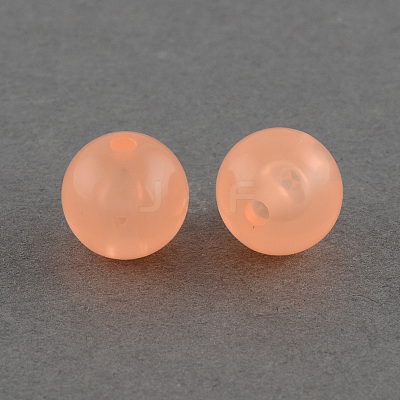 Imitation Jelly Acrylic Beads SACR-R836-8mm-01-1