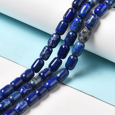 Natural Lapis Lazuli Beads Strands G-G980-15-1