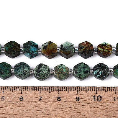 Natural African Turquoise(Jasper) Beads Strands G-P534-A26-01-1