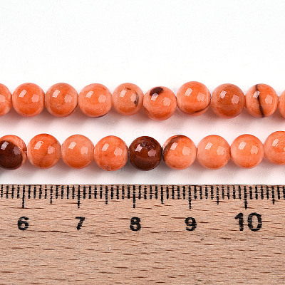 Natural Persian Jade Beads Strands G-A255-A02-01J-1