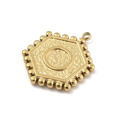 201 Stainless Steel Pendants STAS-R227-01O-G-1