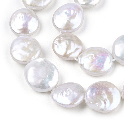 Baroque Natural Keshi Pearl Beads Strands PEAR-S018-08A-1