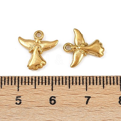 304 Stainless Steel Charms STAS-F317-15G-1