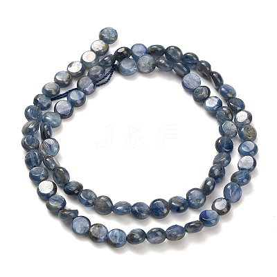 Natural Kyanite Beads Strands G-H335-K01-6mm-1