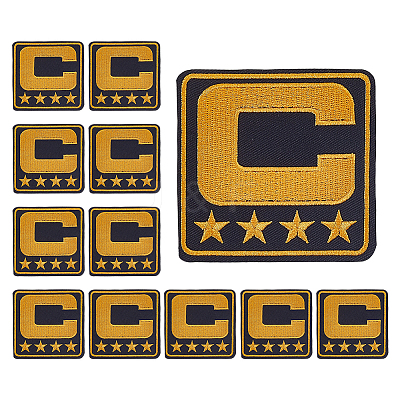 Computerized Embroidery Cloth Iron on/Sew on Patches LS-PATC-WH0006-91C-1