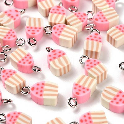Handmade Polymer Clay Charms CLAY-H007-01B-1