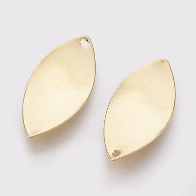 Real 18K Gold Plated Brass Pendants X-KK-R037-160G-1