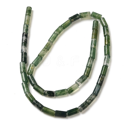 Natural Moss Agate Beads Strands G-B091-A10-01-1