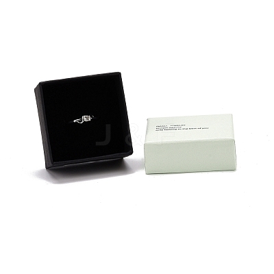 Rectangle Cardboard Ring Boxes CON-E025-B03-1