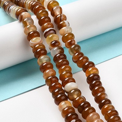Natural Agate Beads Strands G-H295-C03-09-1