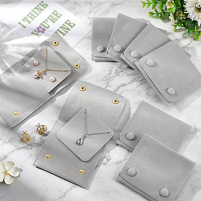 Velvet Earring Pouches TP-WH0007-20-1