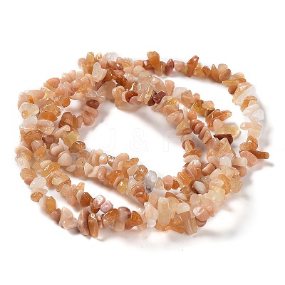 Natural Pink Aventurine Beads Strands G-E607-A13-1