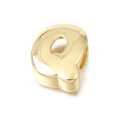 Brass Slide Charms KK-E802-33G-Q-1