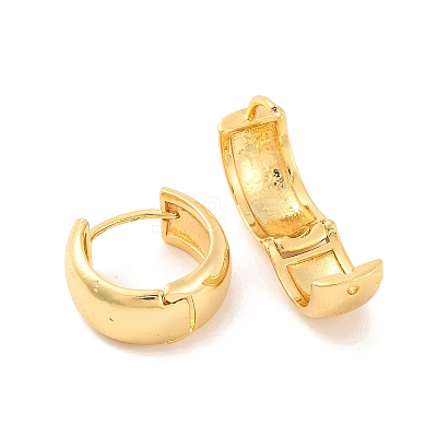 Brass Hoop Earrings for Women EJEW-U015-23G-03-1