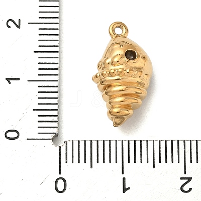 304 Stainless Steel Pendants STAS-F328-02D-G-1