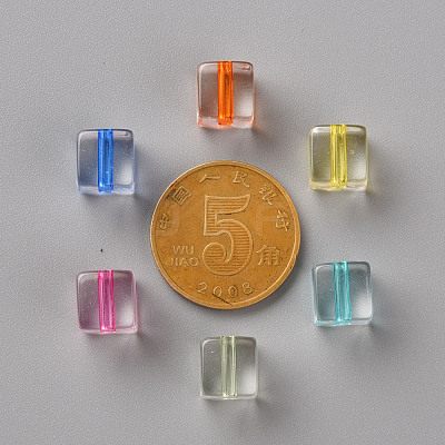Transparent Acrylic Beads X-TACR-S154-12A-1