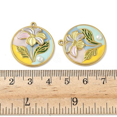 304 Stainless Steel Pendants STAS-D376-02G-02A-1