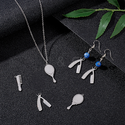 304 Stainless Steel Pendants STAS-UN0012-93P-1