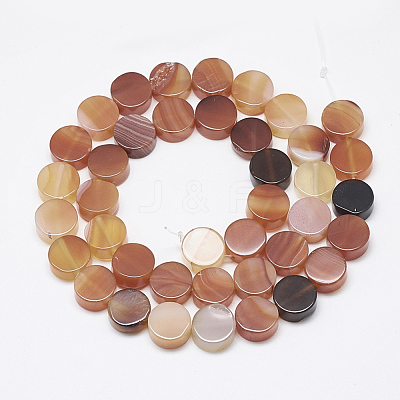 Natural Red Agate Beads Strands G-T122-03C-1