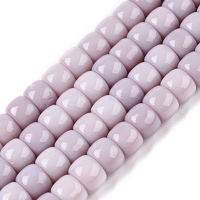 Opaque Glass Beads Strands GLAA-NH0002-B09-1