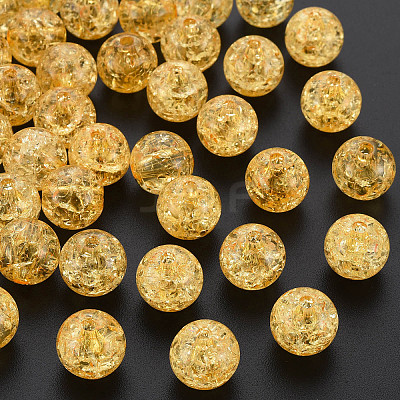 Transparent Crackle Acrylic Beads LS-MACR-S373-66A-N13-1