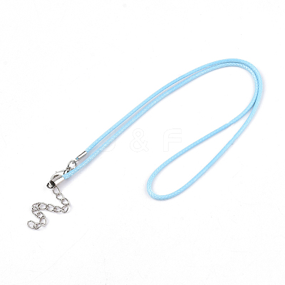 Waxed Cord Necklace Making NCOR-T001-56-1